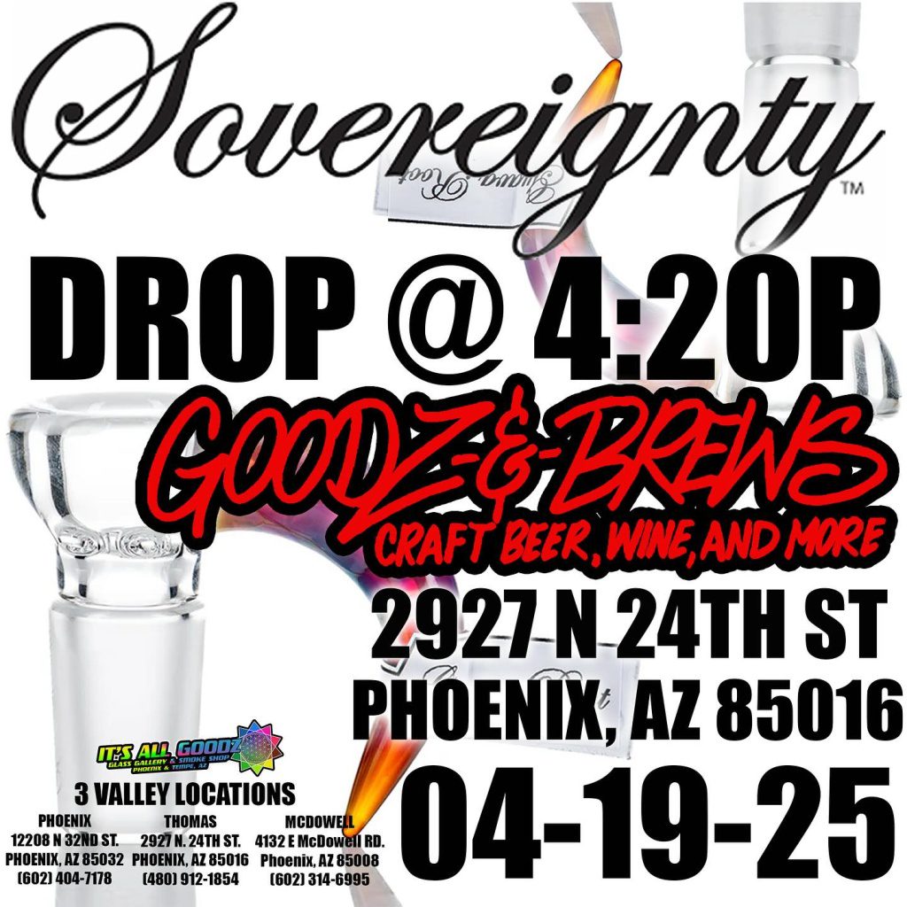 goodz and brews sovereignty drop Your one stop shop for all your smoke & vape supplies!