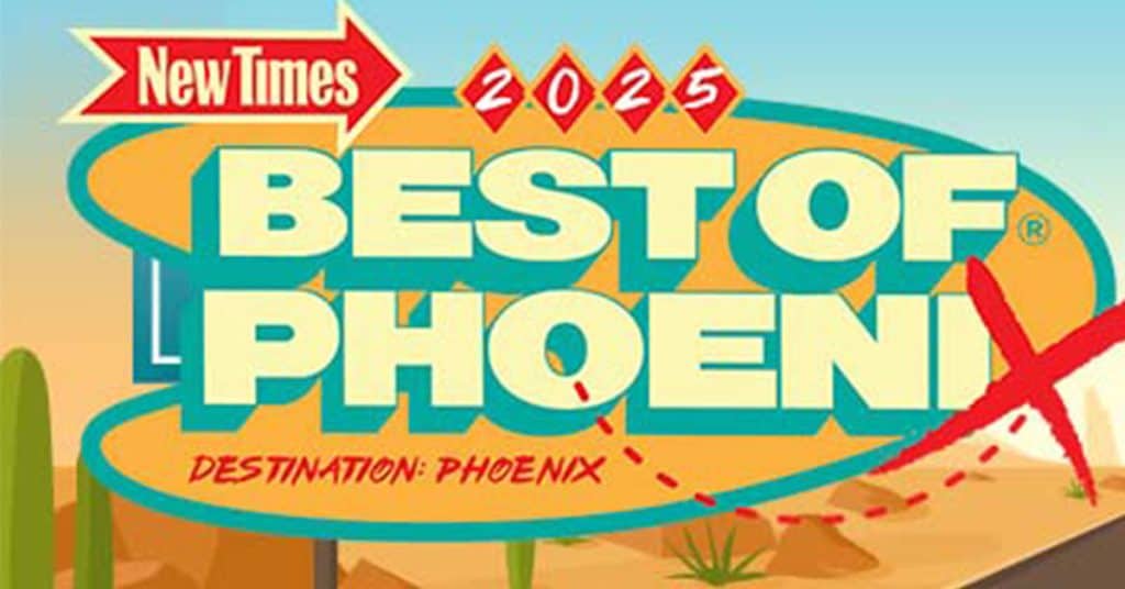 Best Glass Selection It's All Goodz winning award 2025 Phoenix