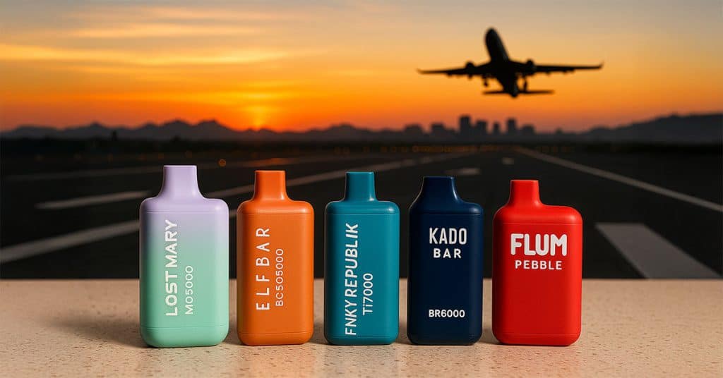 Disposable vapes for sale near Phoenix Sky Harbor Airport at It’s All Goodz Smoke Shop